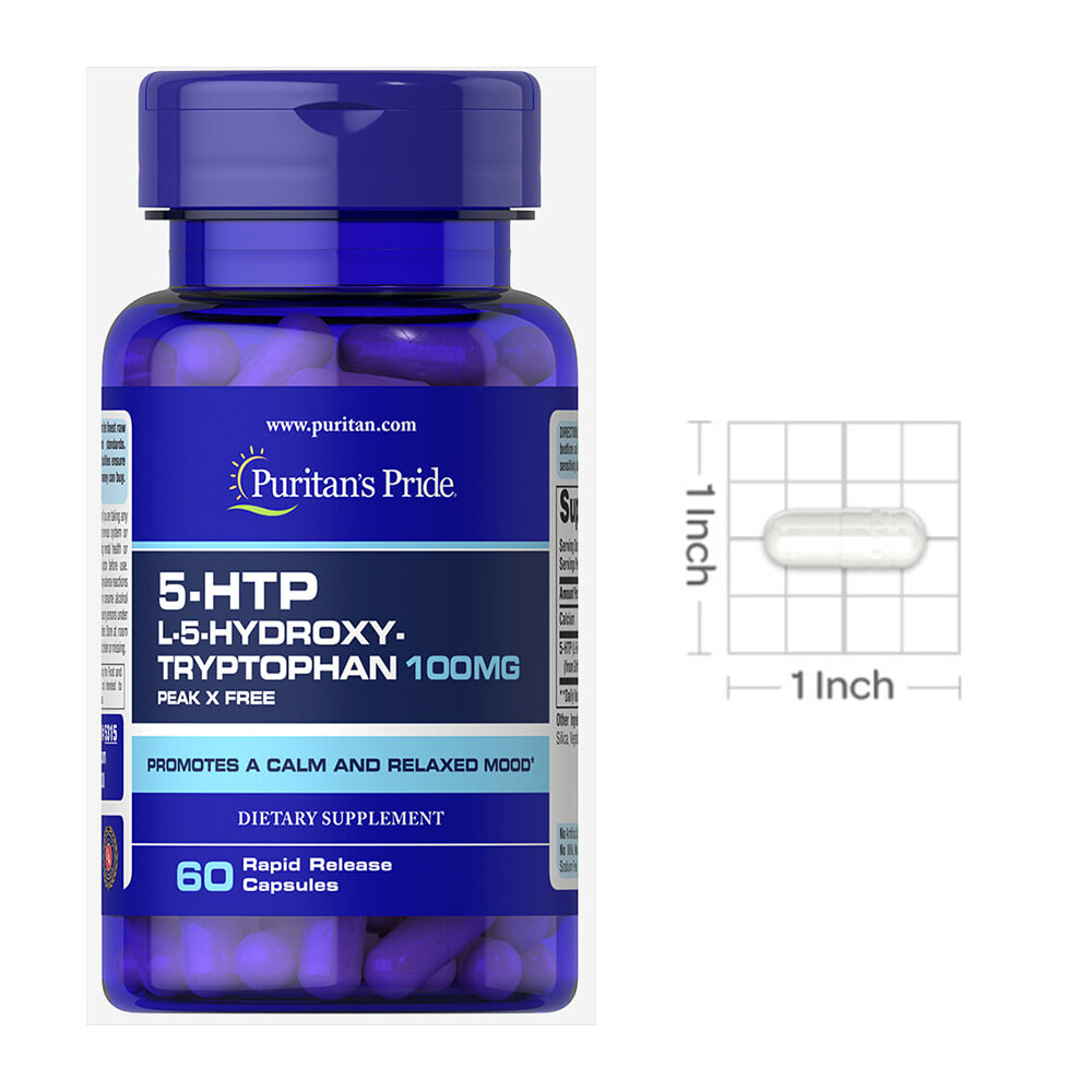 Puritan's pride 5-HTP 100 mg (Griffonia Simplicifolia) 60 Capsules