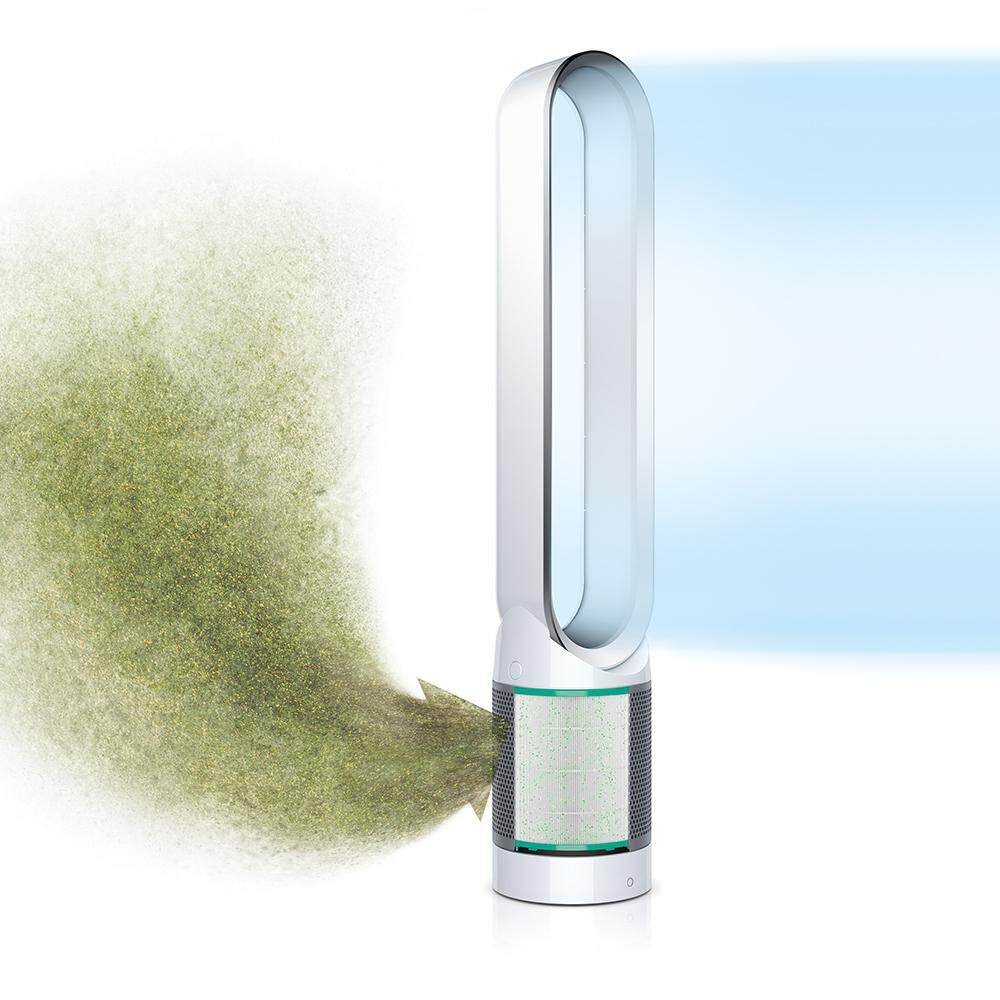 Dyson Pure Cool Link™ air purifier Tower fan TP03 White/silver เครื่องฟอกอากาศ ไดสัน สีขาว