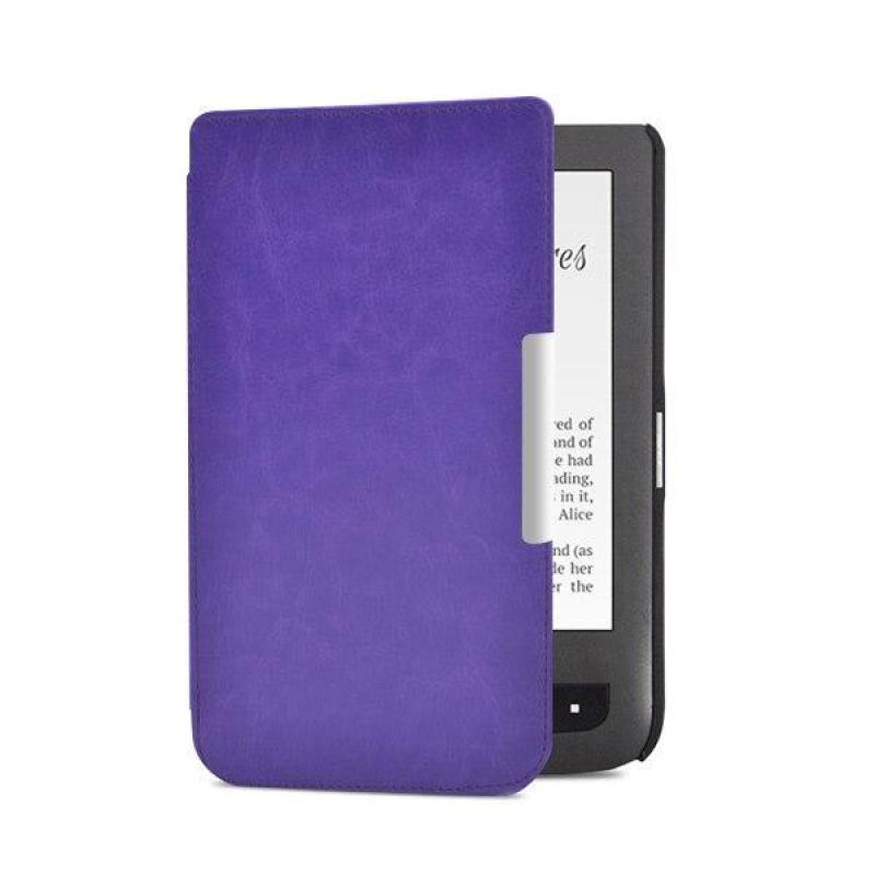Bao da Folio PU cho pocketbook 614/624 /626 Plus cho pocketbook Touch Lux 3 E-reader vỏ bìa sách điện tử + Quà Tặng Miễn Phí