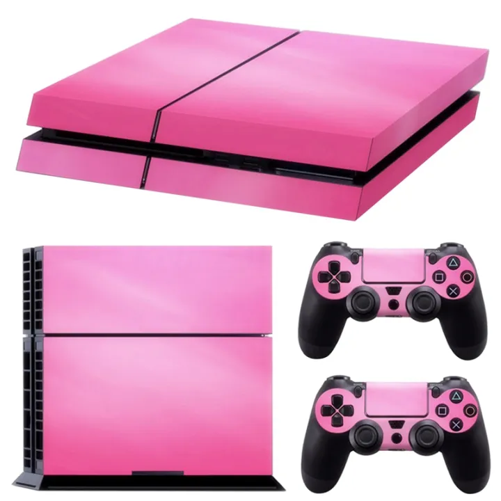 pink playstation 4 controller