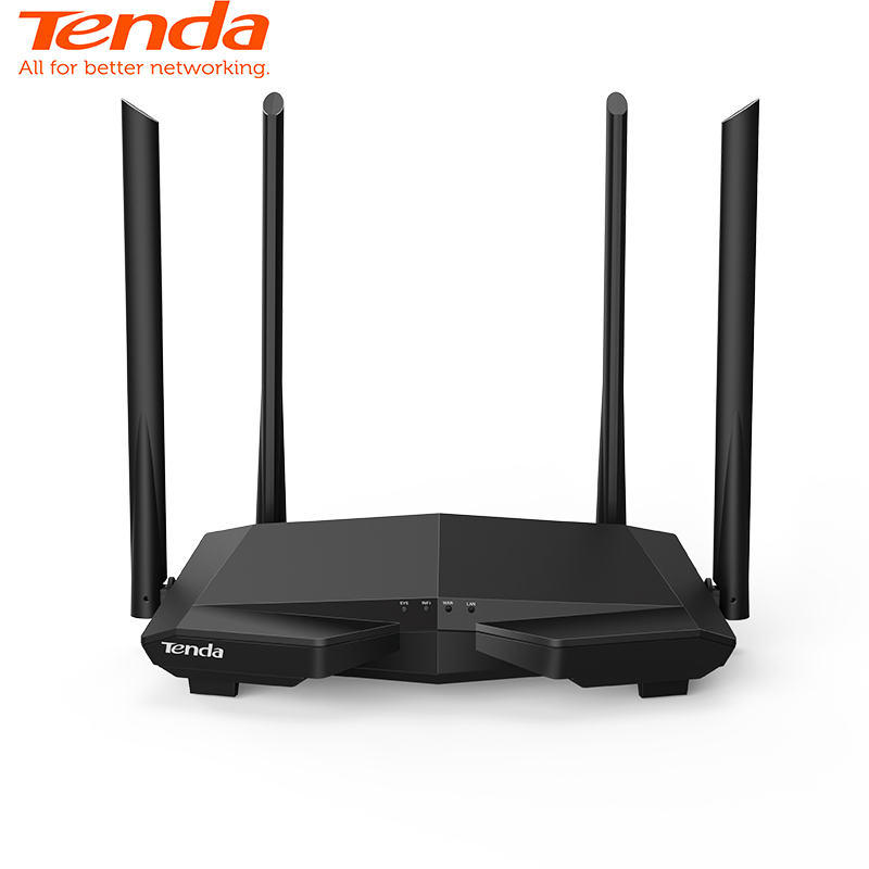 Tenda AC6 Router AC1200 Smart ไวเลส เราเตอร์ Dual Band WiFi Router 1200Mbps