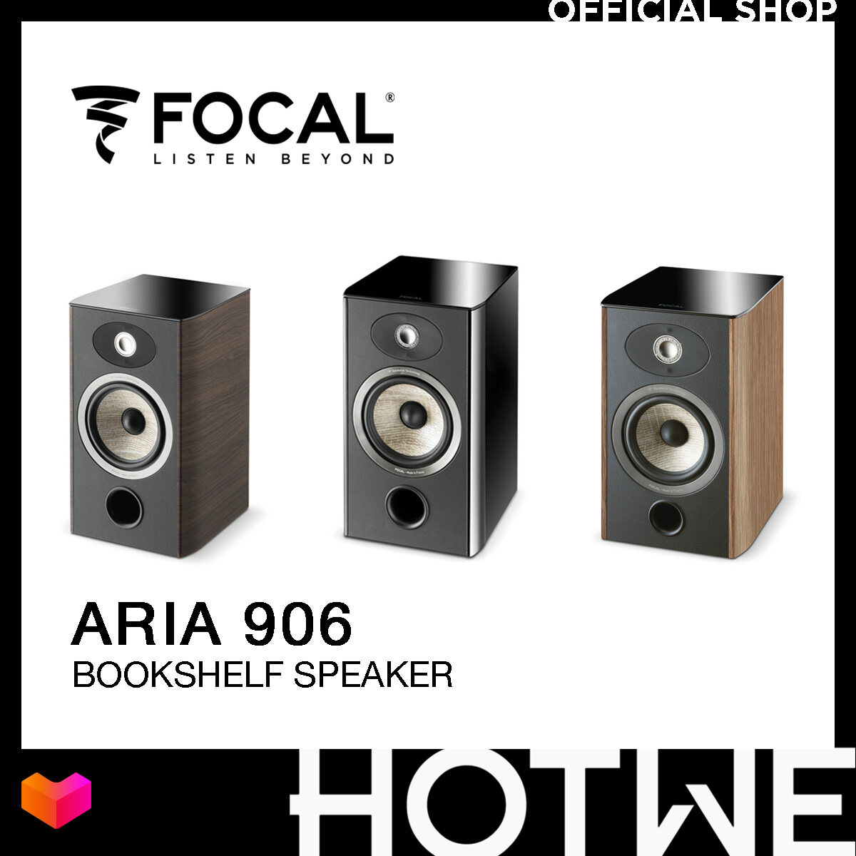 เปิดกล่อง Focal Aria 906 Bookshelf Speakers - ลำโพง Bookshelf สี Noyer