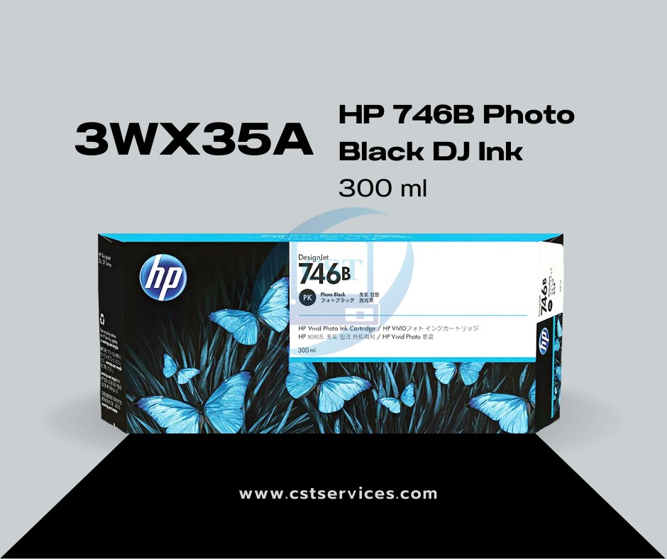 หมึกพิมพ์ HP 746B Ink Cartridge For HP Designjet Z6/Z9 (ออกใบกำกับภาษีได้) 