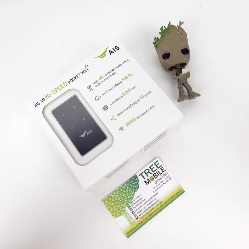 ภาพหน้าปกสินค้าHome WiFi AIS​ 4G Hi-Speed Pocket WiFi รองรับซิมทุกระบบ ของแท้100% รุ่น RUIO Growfield D523 ร้าน TreeMobile tree mobile 5G จากร้าน Tree Mobile บน Lazada