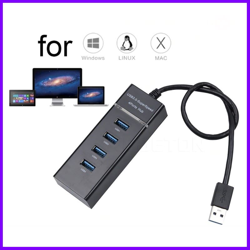 2019 ใหม่ฮับ USB ความเร็วสูง 4 พอร์ตฮับ USB 3.0 USB Adapter สำหรับ PC แล็ปท็อปอุปกรณ์เสริมคอมพิวเตอร์ บริการเก็บเงินปลายทาง
