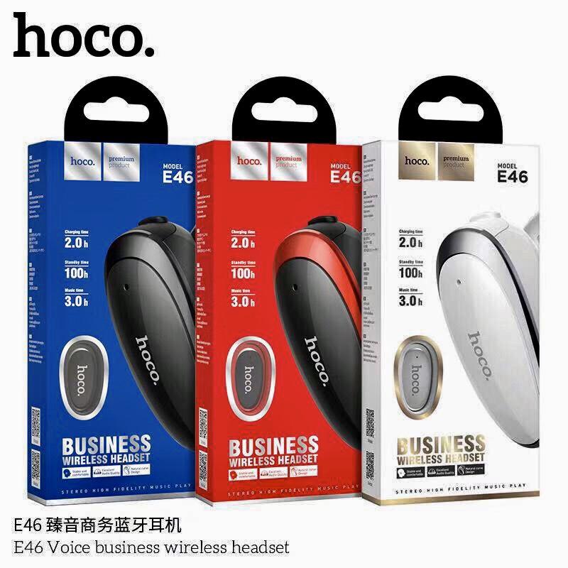 Hoco E46 หูฟังบลูทูธไร้สาย ขนาดเล็กกระทัดรัด