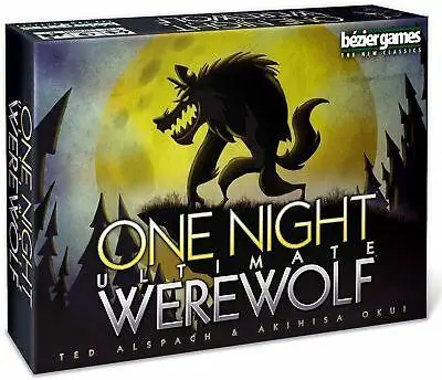 Sanook jang บอร์ดเกม One Night Ultimate Werewolf หนึ่งคืนปริศนาเกมล่ามนุษย์หมาป่า (พร้อมส่งด่วนทุกวัน)