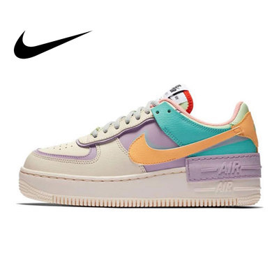 รองเท้า Nike Air Force 1 Nike AF1 Air Force One White Pink Diamond Macaron CI0919-102