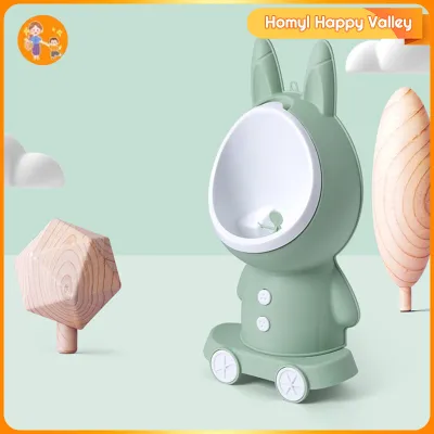 Homyl Cute Rabbit Pee Toilet Kids Children Standing Potty Urinal Toddler Baby