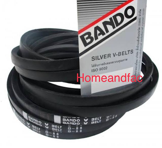 สายพาน V-BELT BANDO ร่อง B #B 24 B24 ราคาต่อ 2 เส้น - HOMEANDFAC CO ...