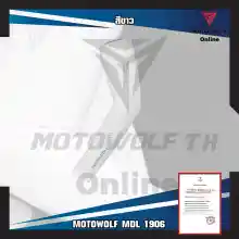 ภาพขนาดย่อของภาพหน้าปกสินค้าMOTOWOLF MDL 1906 ปอกแขนกันแดด กันลม กันUV จากร้าน MOTOWOLF TH Online บน Lazada ภาพที่ 8