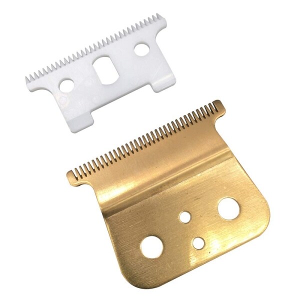 Gold for T Outliner Blade for Andis T Outliner, for Andis Gtx Replacement Blade (White T Blade + Glod Steel Blade) giá rẻ