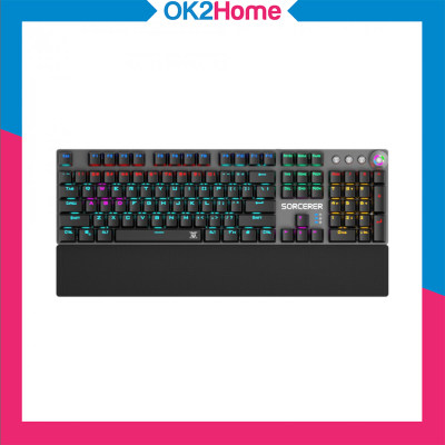 ดูภาพ Nubwo X28 Sorcerer Gaming Keyboard คีย์บอร์ด ปุ่มแมคคานิคอล ปรับเปลี่ยนโหมดด้วยลูกบิด เพิ่มเติม Nubwo X28 Sorcerer Gaming Keyboard คีย์บอร์ด ปุ่มแมคคานิคอล ปรับเปลี่ยนโหมดด้วยลูกบิด