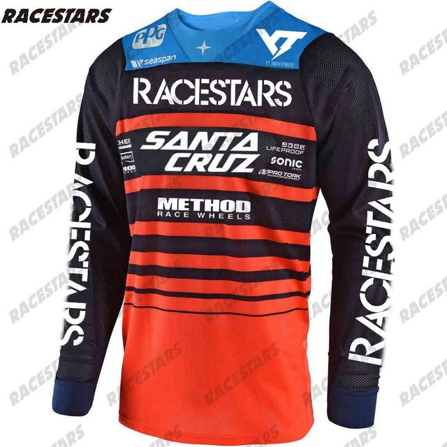 SANTA CRUZ Downhill Mountain Jersey Off Road Enduro Jersey MTB MX Bike ...