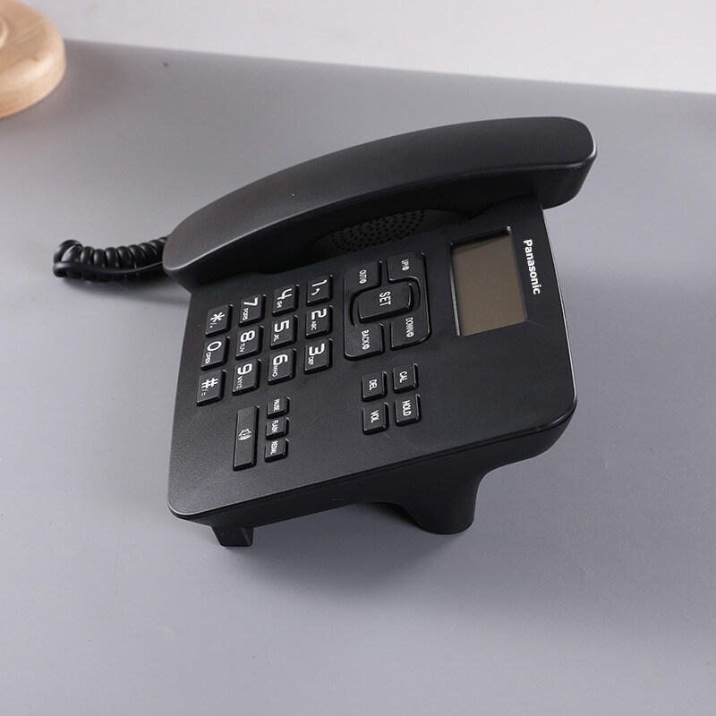 Panasonic เครื่องโทรศัพท์ โทรศัพท์บ้านแบบตั้งโต๊ะ Id ผู้โทร โทรศัพท์บ้าน  ออฟฟิศ สำนักงาน ใช้ร่วมกับตู้สาขาได้ โทรศัพท์บ้าน มีสาย Home Office  Telephone Redial ไม่ต้องติดตั้งแบตเตอรี่ โทรศัพท์ในออฟฟิศ โทรศัพท์บ้านทันสมัย  ไม่ใช้ถ่าน โทรศัพท์บ้านหน้าจอLcd ...