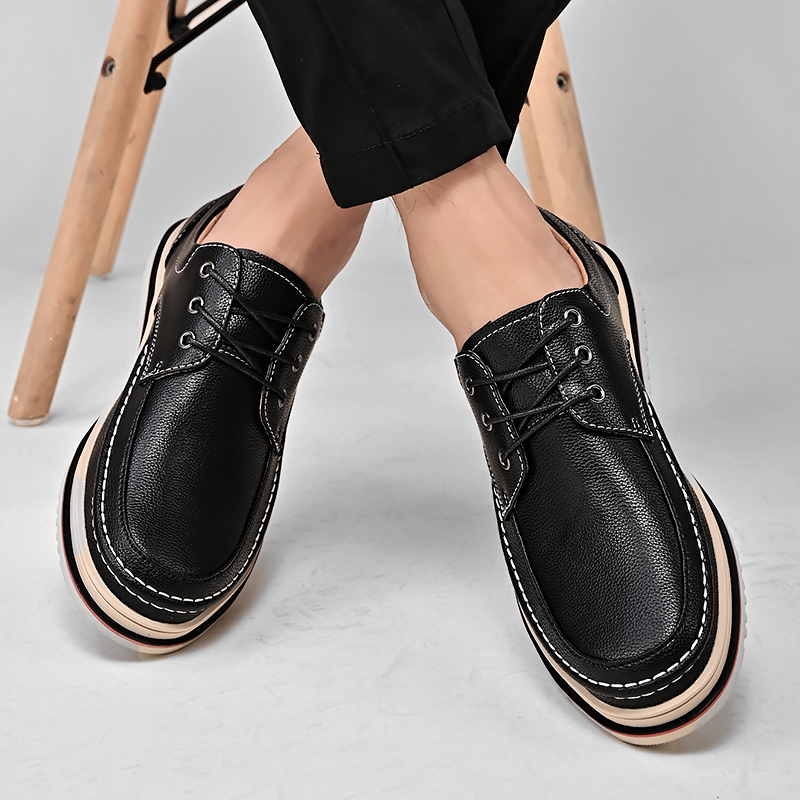 Giày Sneaker Da Nam Clarks_ - Cambro Low
