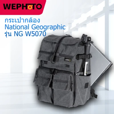 【Ready Stock】High Quality Camera Bag NATIONAL GEOGRAPHIC NG W5070 Camera Backpack Genuine Outdoor Travel Camera Bag (Extra Thick Version)