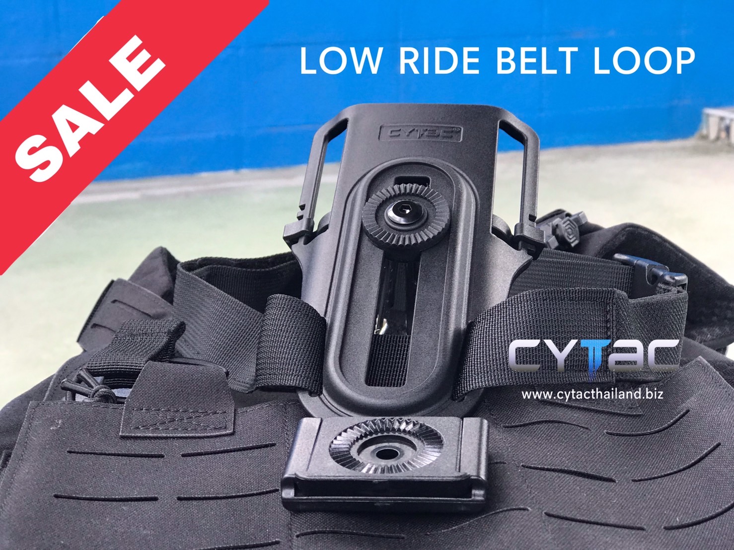 เพลทลดต่ำ Cytac ( Cytac Low ride belt loop ) CYTAC SHOP ONLINE ThaiPick