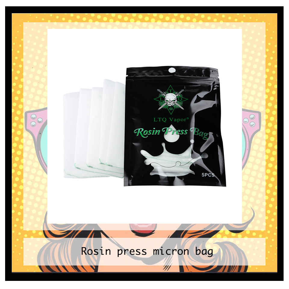 (ส่งจากไทย) Rosin press micron bag LTQ Rosin Press Bag 5PCs / bag ถุงโรซิ่น สำหรับ Rosin press machine 36 / 72 / 90 / 120 micron ซองไมครอน Micron bag