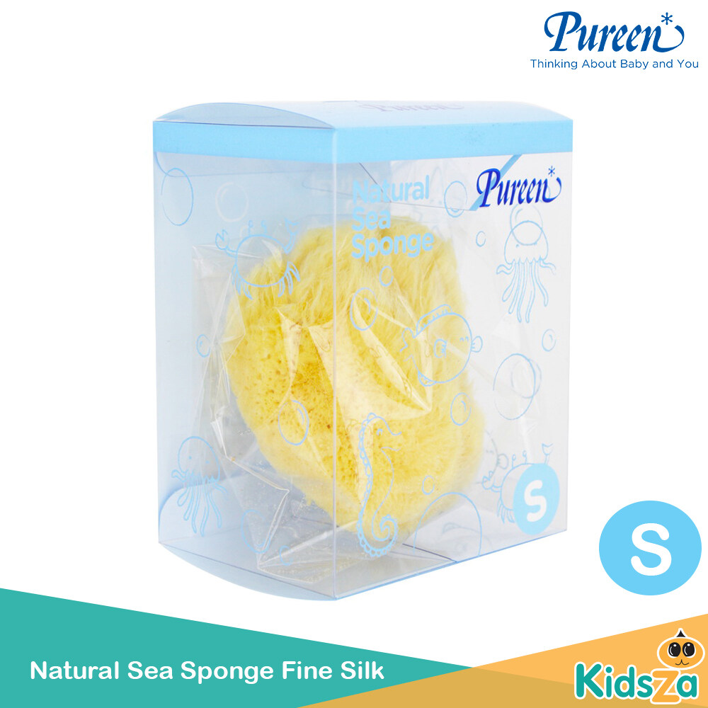 ราคา Pureen ฟองน้ำธรรมชาติ Natural Sea Sponge Fine Silk [S] ฟองน้ำธรรมชาติ Pureen Natural Sea Sponge Fine Silk