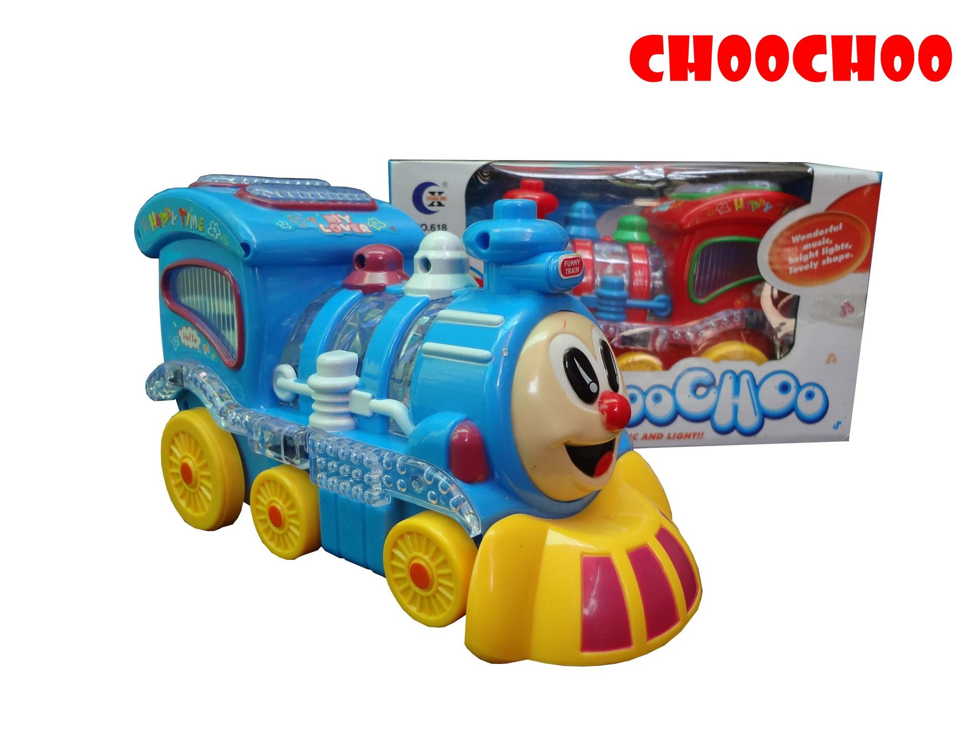 SP Toys รถไฟโทมัส CHOOCHOO ใส่ถ่าน วิ่ง ชน-ถอย มีเสียง มีไฟ