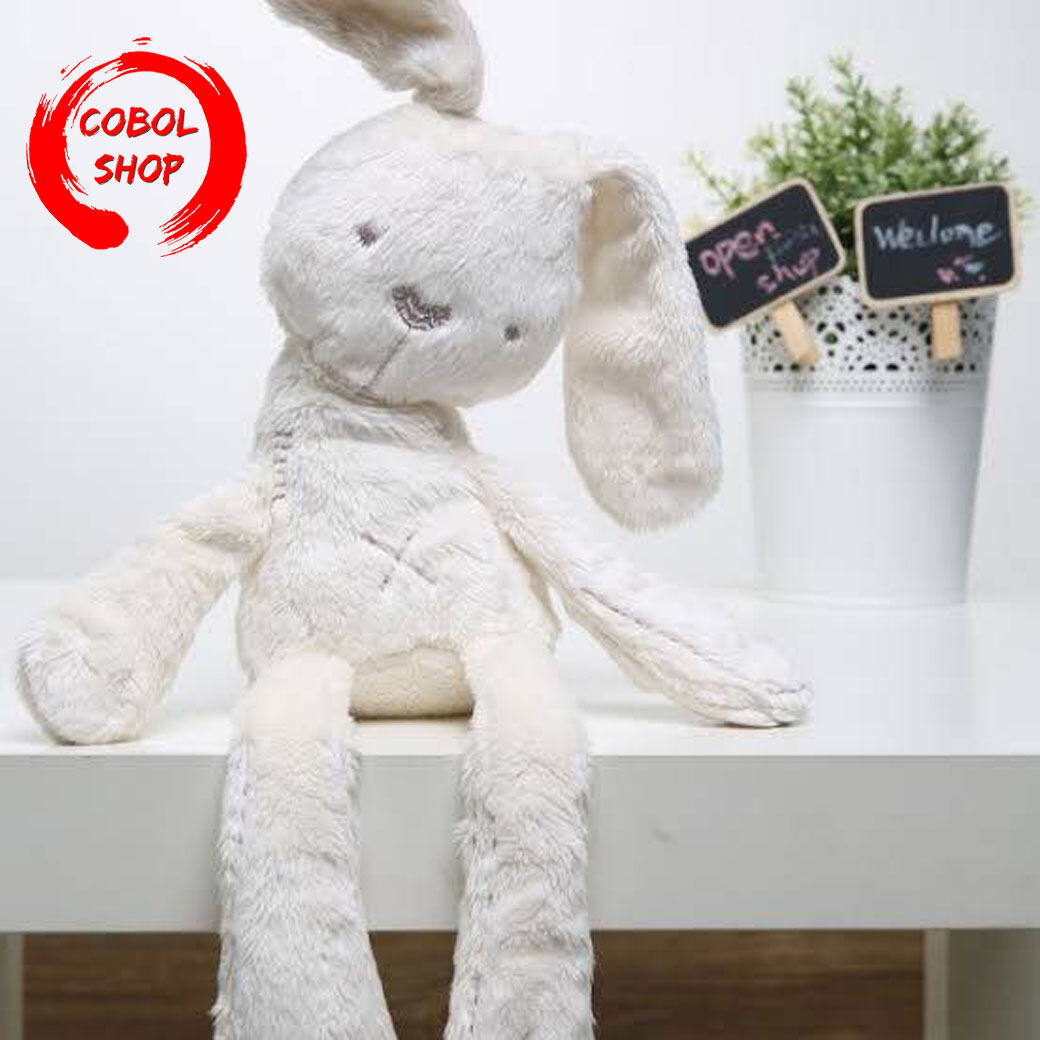 Cobol shop ตุ๊กตากระต่าย ขนนุ่ม สีขาว ยาว 50 ซม.