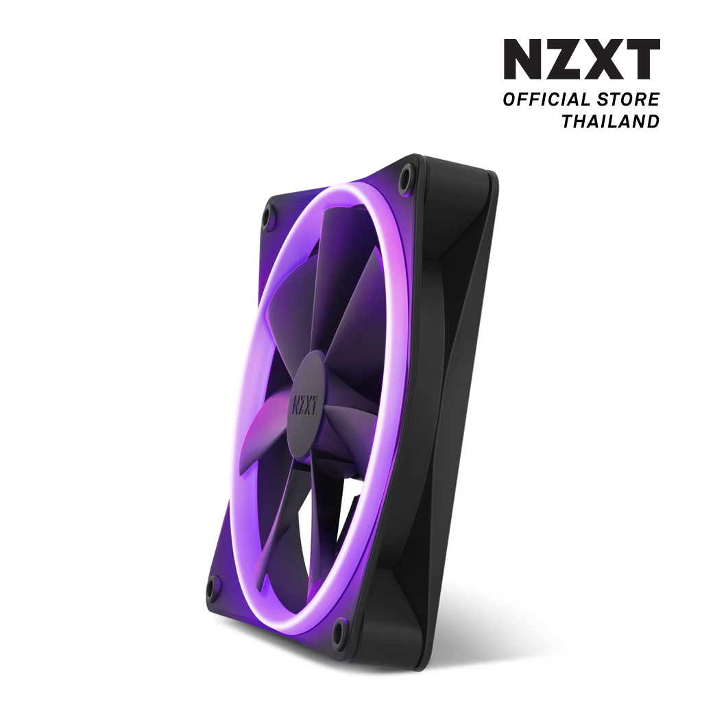 NZXT FAN RGB 140mm BLACK -Single - NZXT_OfficialStore - ThaiPick