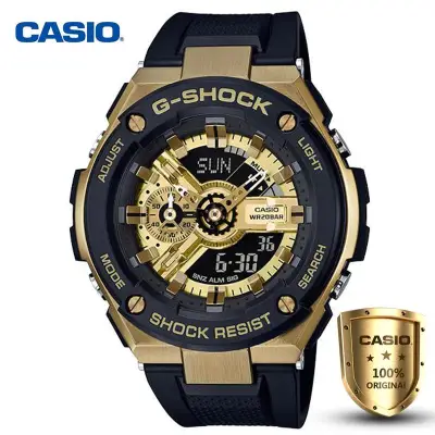 CASIO G-Shock นาฬิกาผู้ชาย GOLD SERIES รุ่น GST-400G-1A9
