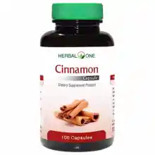 ภาพขนาดย่อของภาพหน้าปกสินค้าอบเชย Herbal One Cinnamon Herbal One100 capsule อ้วยอัน จากร้าน tapsiri2011 บน Lazada ภาพที่ 3