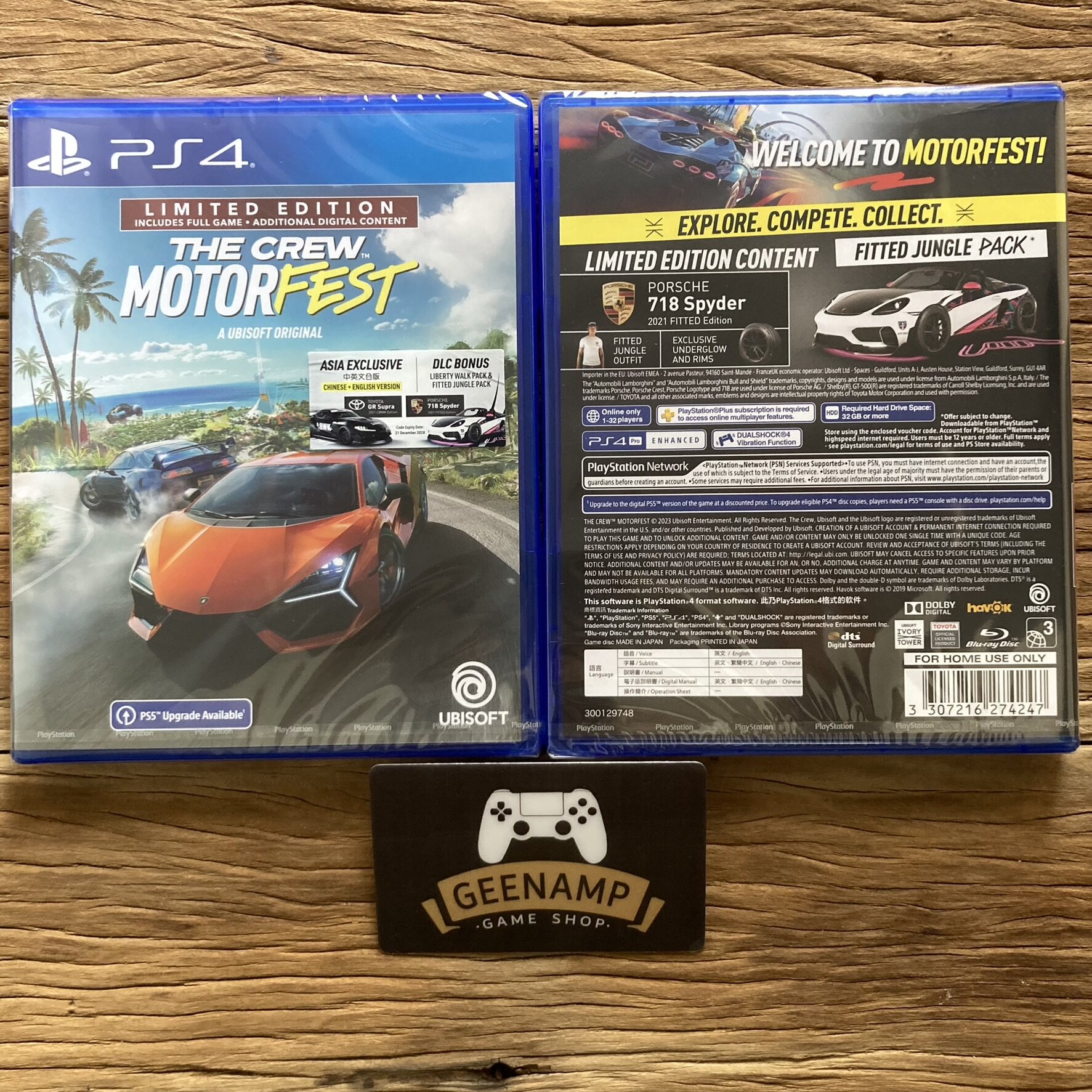 PS5 The Crew Motorfest Limited Edition + Steelbook [Korean English Chinese]