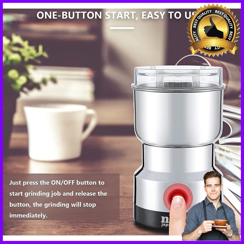 [Promo] Nima coffee bean grinder เครื่องปั่นบดเมล็ดกาแฟไฟฟ้า [จัดส่งฟรี