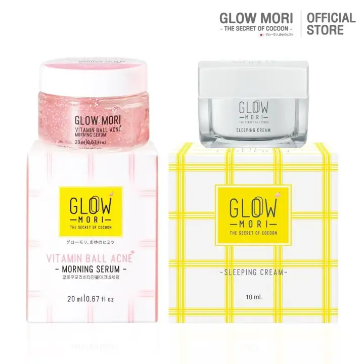 glow mori vitamin ball acne