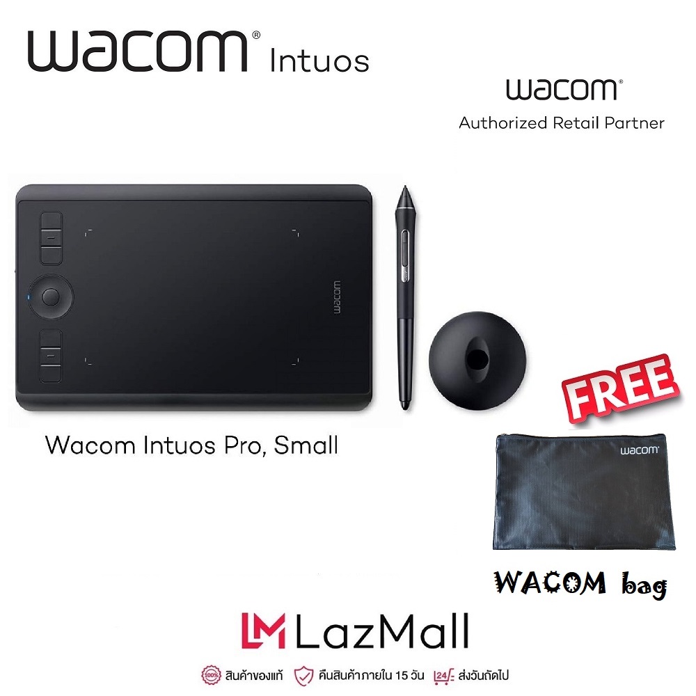 Wacom Intuos Pro S (PTH-460) แท็บเล็ตสำหรับวาดภาพกราฟฟิก