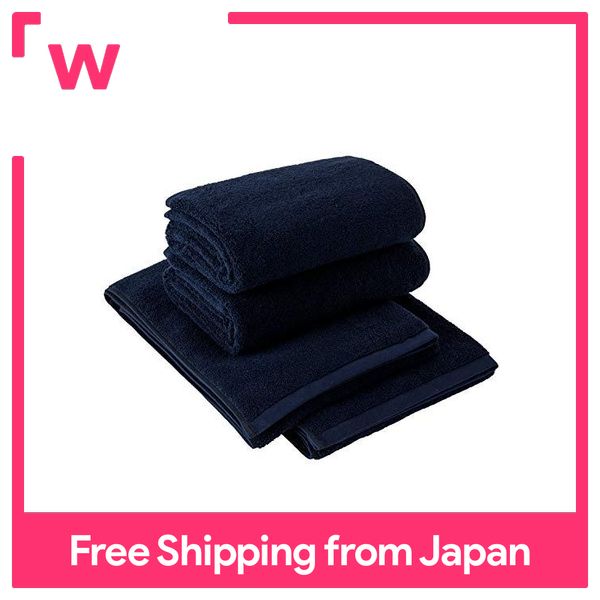 NEW ECO Stripe Face Towel 5 sheets set Made in Imabari Made in Japan FREE SHIP! 