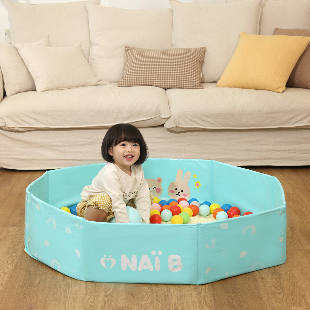 NAI-B PLAYMAT แผ่นรองคลานและคอกอเนกประสงค์ 2สี (มิ้นท์ และ ชมพู) - NAI ...