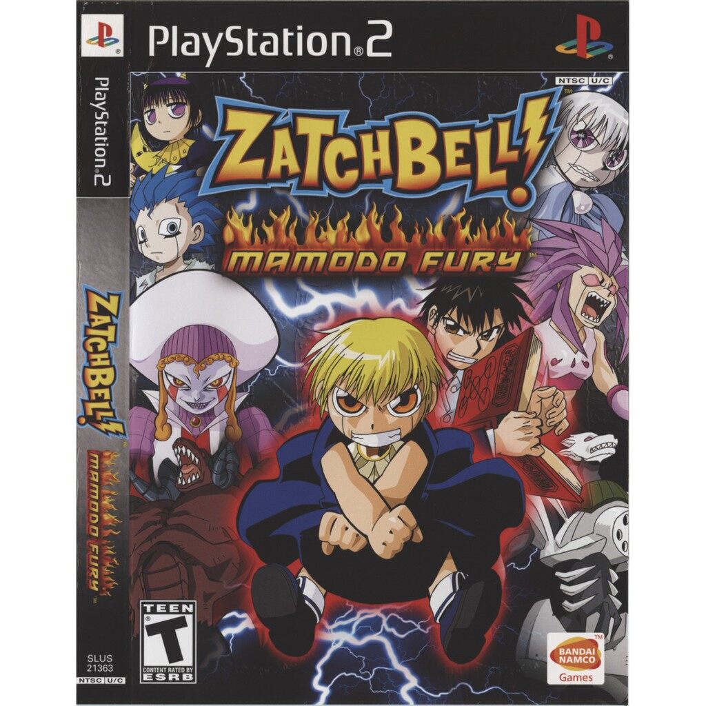 zatchbell: mamodo fury - playstation 2 