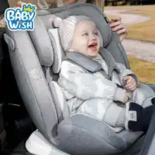 ภาพขนาดย่อของภาพหน้าปกสินค้าCar Seat คาร์ซี0-12ปีเปรับเอนนอนได้เยอะที่สุดถึง 4ระดับ หมุนได้360องศา ติดตั้งได้ทั้งแบบ Belt และ Isofix จากร้าน Baby wish บน Lazada ภาพที่ 3