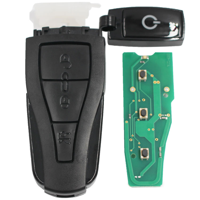 3 Butons Keyless Entry Smart Remote Key Fob 434MHZ With ID46 Chip for ...
