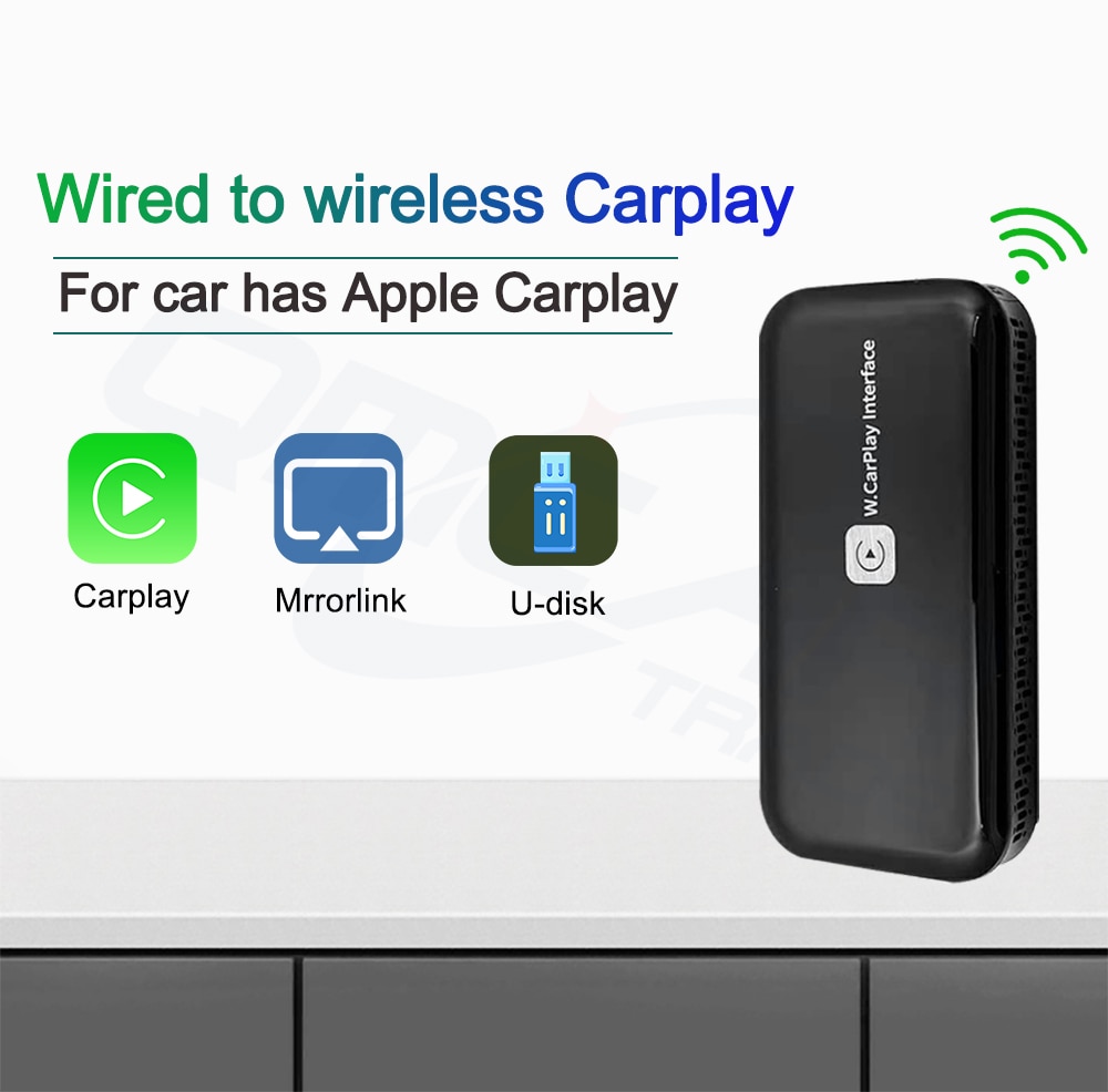 wcarplay สำหรับวิทยุติดรถปี 2019 2020 2021 ที่มีระบบ apple carplay ทำให้สะท้อนหน้าจอ airplay mirrorlink mirracast ได้