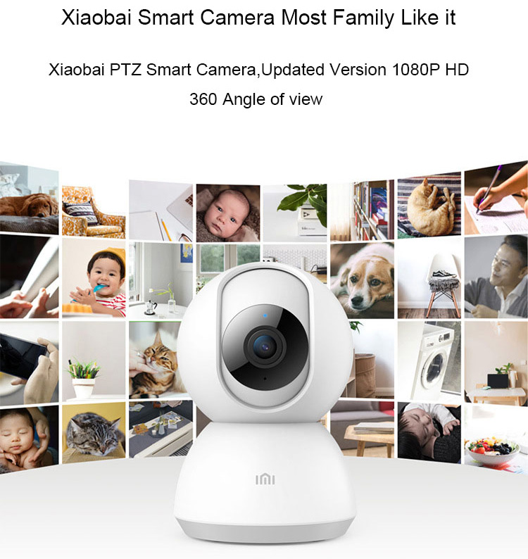 (ส่งฟรี) XIAOMI (เสี่ยวหมี่) ติดตั้งง่ายมากด้วยตัวเองแค่5นาที Home Security Camera 360° - 1080p (Global version) กล้องวงจรอัจฉริยะ สามารถดูผ่านแอพฯโทรศัพท์มือถือได้ทั่วโลก [ประกันศูนย์ไทย FANSLINK 1 ปี ]