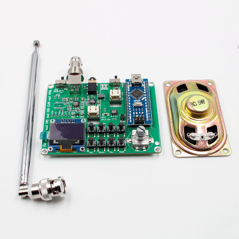 SI4732 All Band Radio FM AM (MW and SW) SSB with Speaker Battery - Car ...