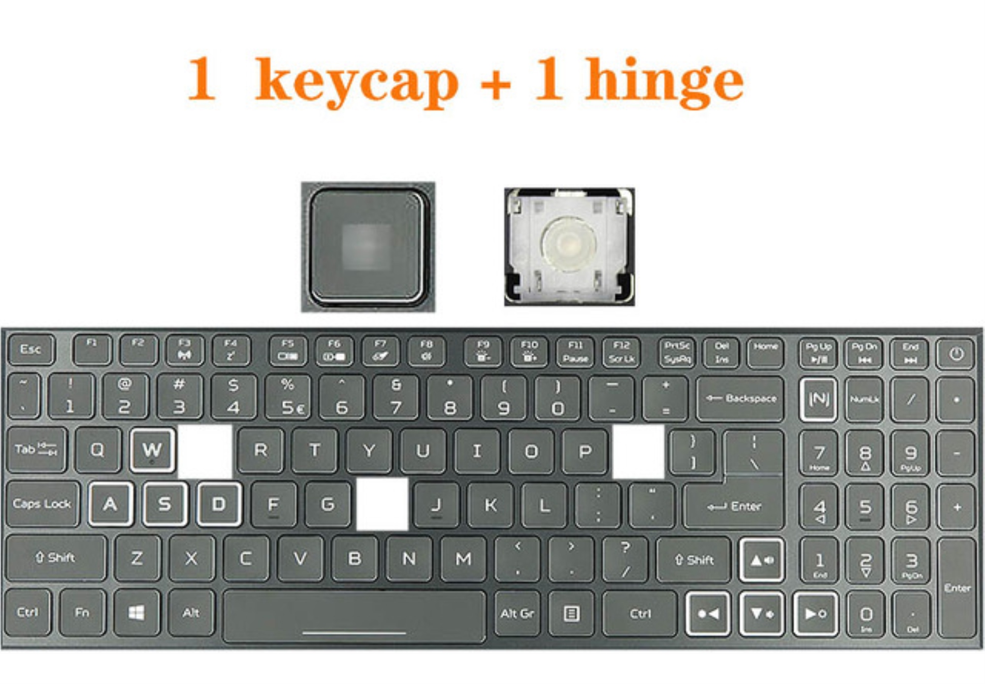 Keycap Key Cap For Acer Nitro 5 AN515 54 AN515 Nitro 5 n20c1 n20c2 n18c3 n18c4 Scissor Keyboard