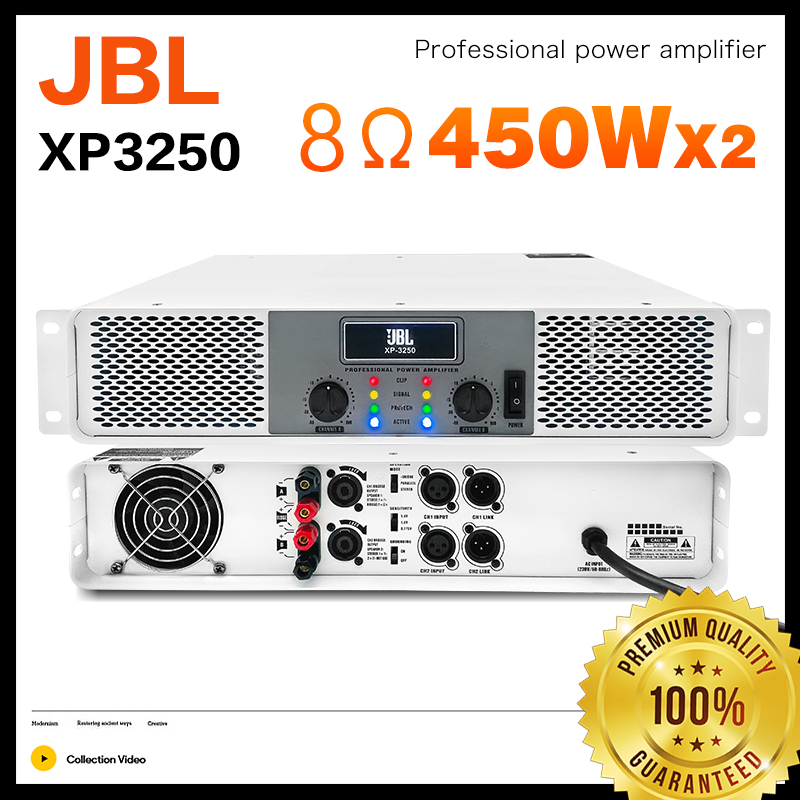 JBLเพาเวอร์แอมป์ XP-3250 450Wx2 ได้รับความนิยมมากในต่างประเทศ