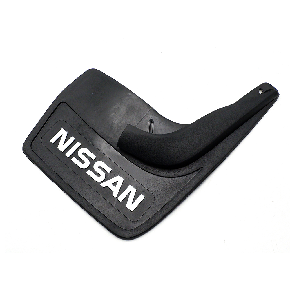ยางบังโคลน หน้า-หลัง รถเก๋ง ทั้วไป ยาง สีดำ เขียน Nissan 2 ชิ้น Datsun,Nissan B11 B12 B13 B14  Universal Front/Rear Back Mud Guard Rubber