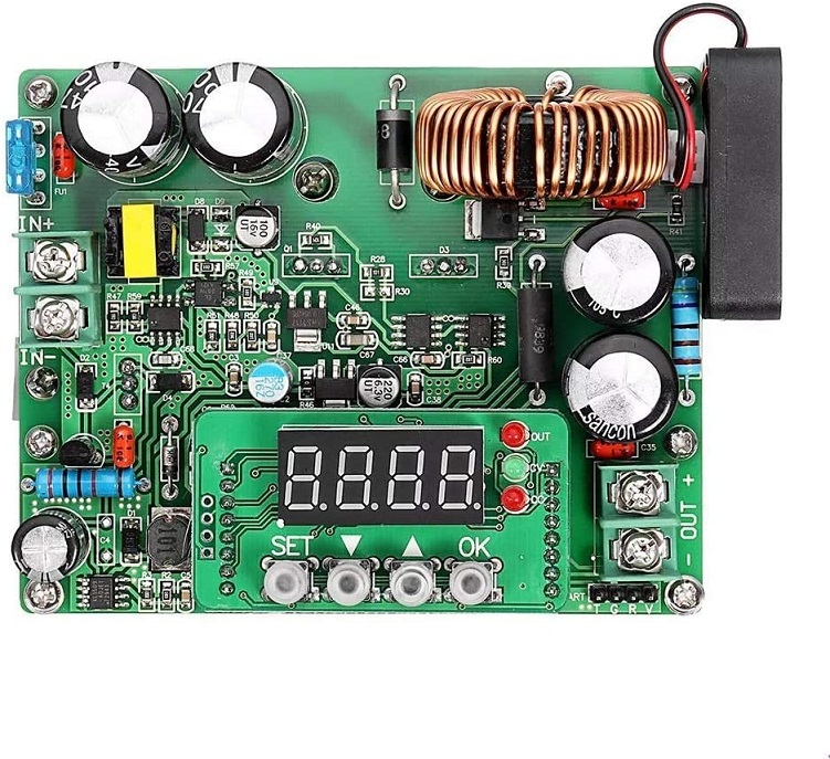 *สต๊อกในไทยส่งเร็ว* DC to DC Buck Converter DKP6012 720W 12A โมดูลปรับแรงดันไฟฟ้าลง จอแสดงผลแบบดิจิตอล  ช่วงปรังแรงดันลง DC-DC 10-75V to DC 0-60V