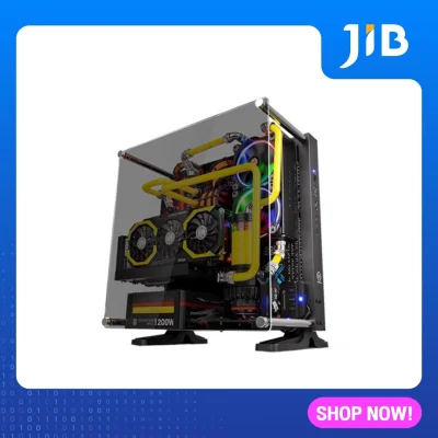 CASE (เคส) THERMALTAKE CORE P3 TEMPERED GLASS (BLACK)