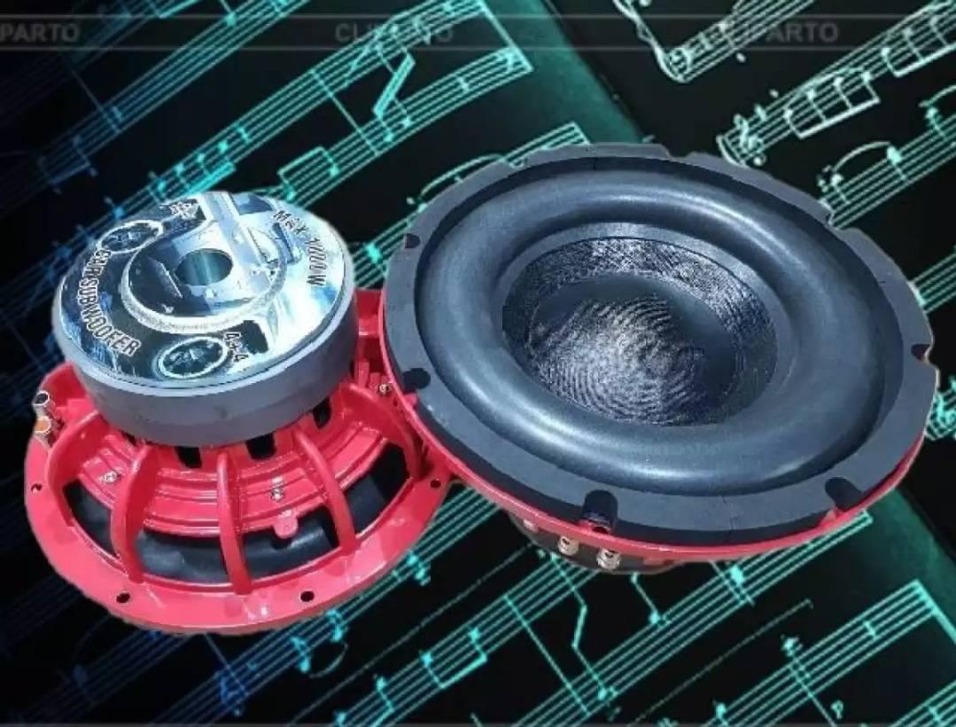 LXJ ดอกลำโพงรถยนต์ซัฟวูฟเฟอร์ 10 นิ้ว วอยซ์คู่ (4+4 ohm)1000w car subwoofer วัตต์