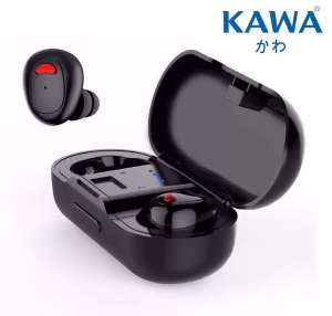 Kawa T01 หูฟังบลูทูธสำหรับออกกำลังกาย บลูทูธ 5.0  เบสหนัก  คุยเสียงออก 2 ข้าง