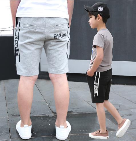 กางเกงเด็กชาย กางเกงเด็กโต / เด็กเล็ก ขาสามส่วน เสื้อผ้าเด็ก