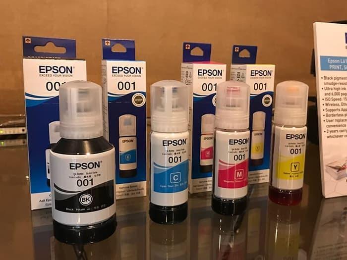 EPSON 001 Black Cyan Magenta Yellow (4 colors) - Pro Medias online ...